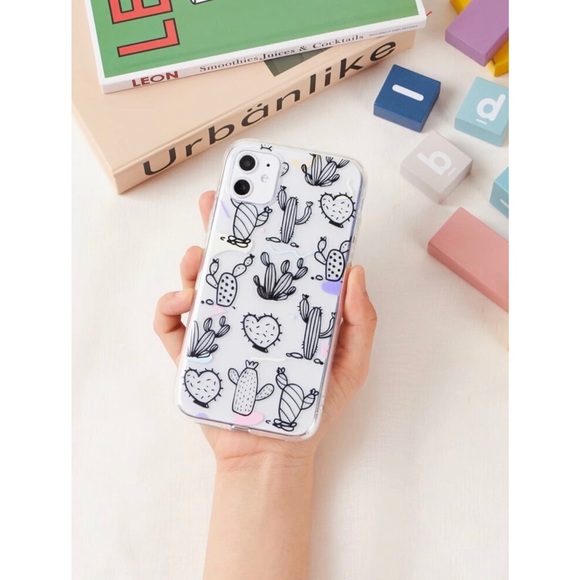 Black & White Cactus iPhone 11 Pro Case🌵 - Picture 4 of 17